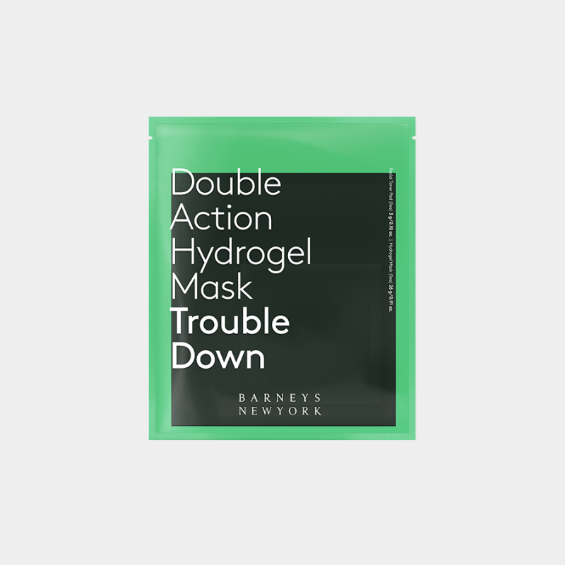 Double Action Hydrogel Mask Trouble Down 5 Pack